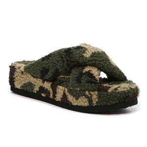 Mix No. 6 Amatta Platform Slipper in Camo Print